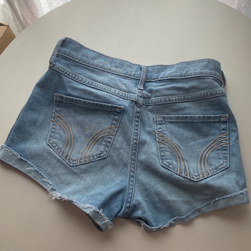 High Rise Jean Shorts - Picture 2 of 3
